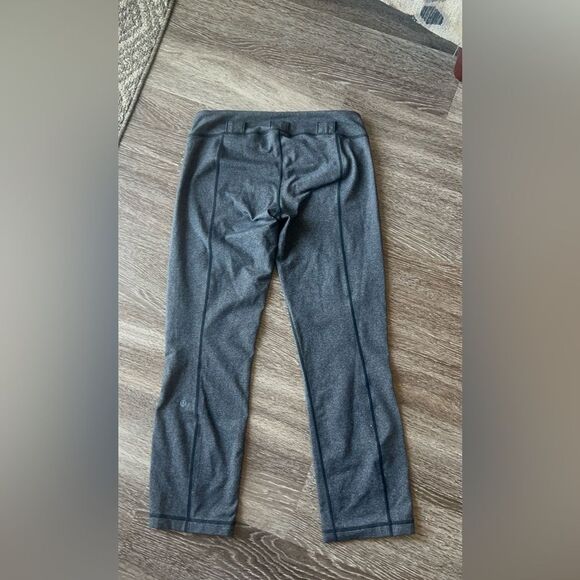 Lululemon Belt It Out Leggings Women Space Gray‎ Athleisure Rare High Rise 8 - Picture 6 of 10